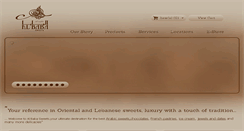 Desktop Screenshot of albaba-sweets.com