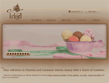 Tablet Screenshot of albaba-sweets.com